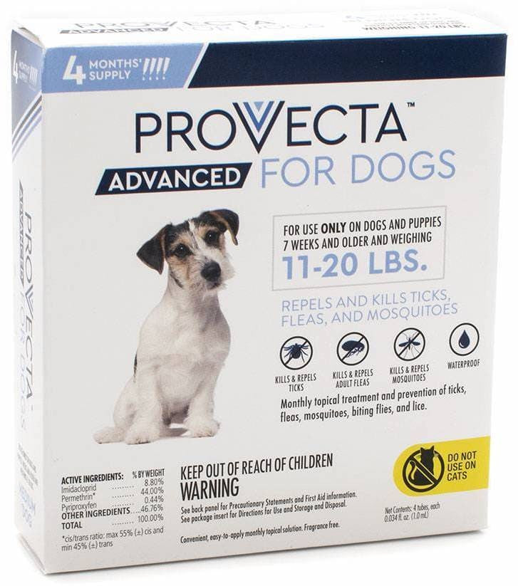 Provecta Advanced Dog - 4 Pack