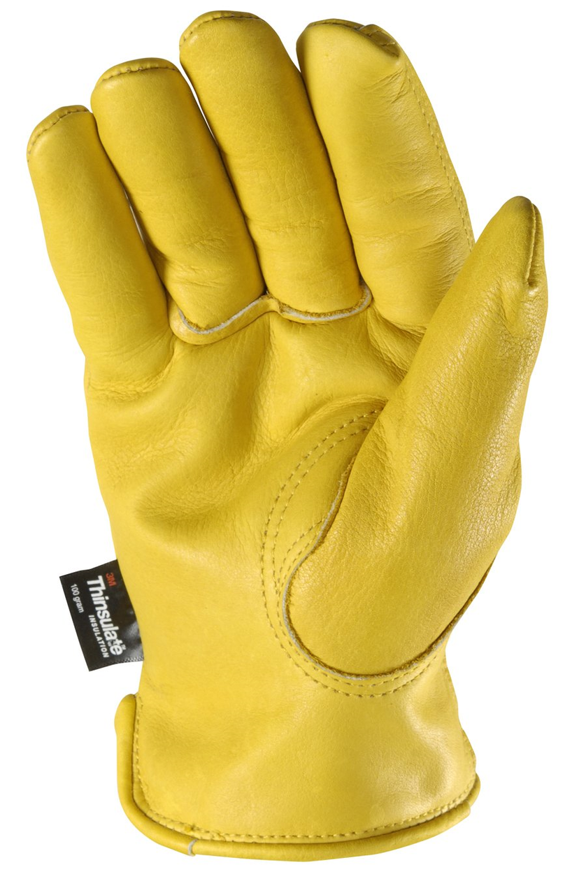 Thinsulate Lined Deerskin Gloves