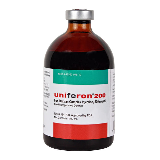 Unifron 200 - Iron Dextran 200mg - 100mL