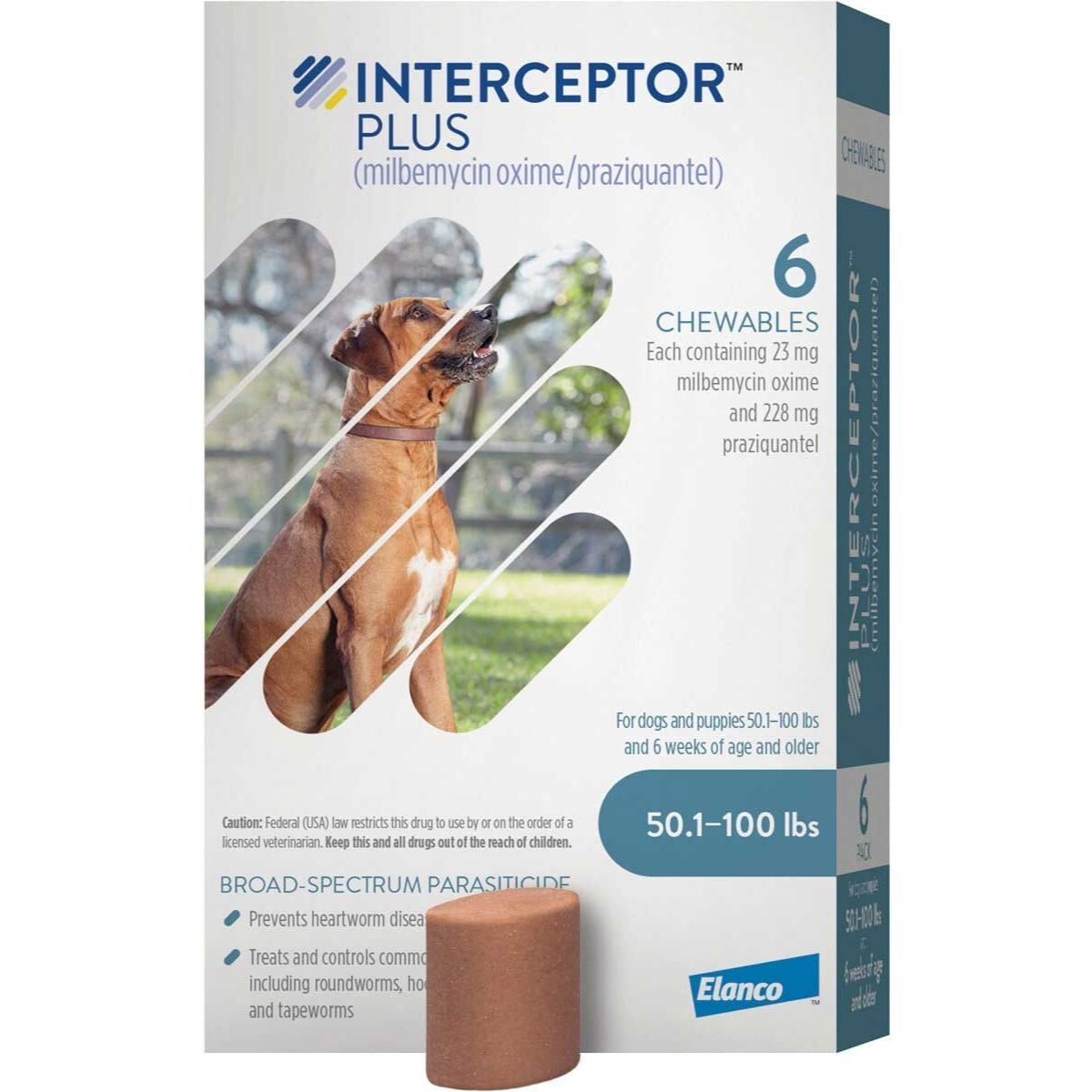 Interceptor Plus Chewables for Dogs 6 Pack - Prescription Required