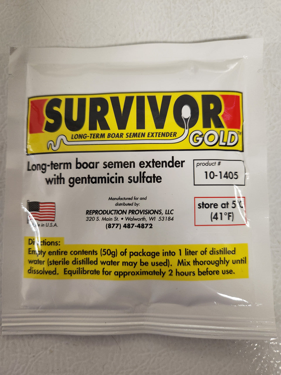 Survivor Gold Semen Extender - 50g