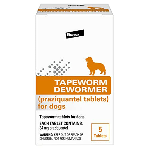 Tapeworm Dewormer for Dogs - 5ct