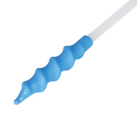 Blue Spiral Tip Catheter