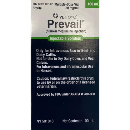 Prevail-Flunixin - Prescription Required