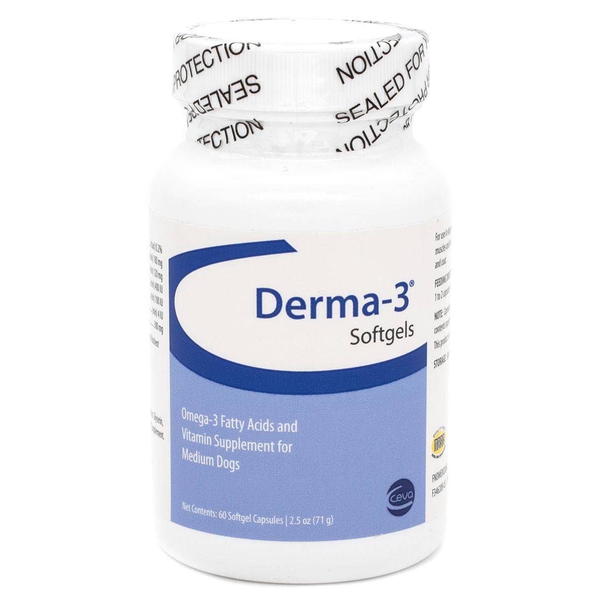 Derma -3 Softgels for Dogs and Cats