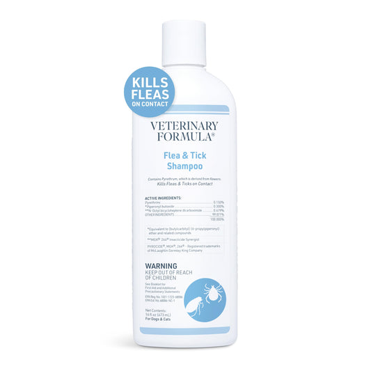 Veterinary Formula Flea & Tick Shampoo 16oz.