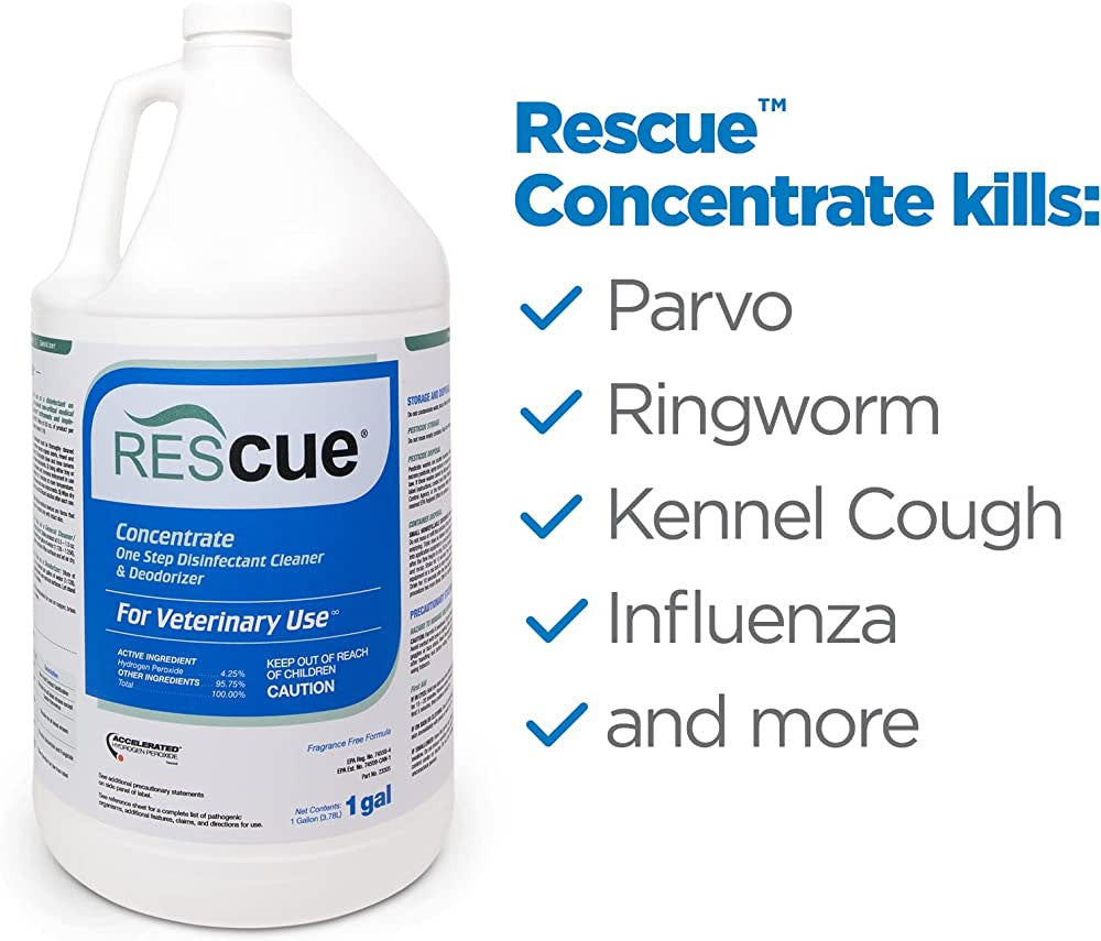Rescue Concentrate Disinfectant - 5 Gallon