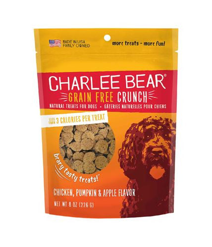 Charlee Bear Grain Free Crunch Treats 8oz.