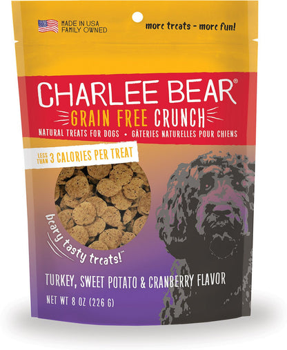 Charlee Bear Grain Free Crunch Treats 8oz.