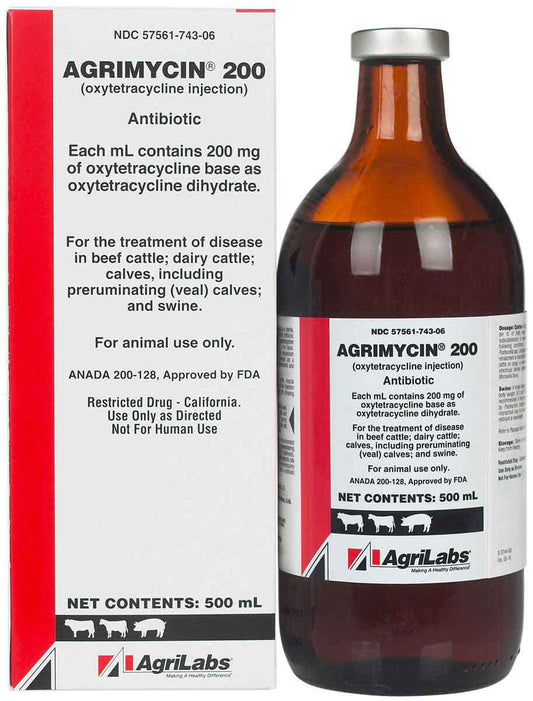 Agrimycin 200 - 500mL - Prescription Required