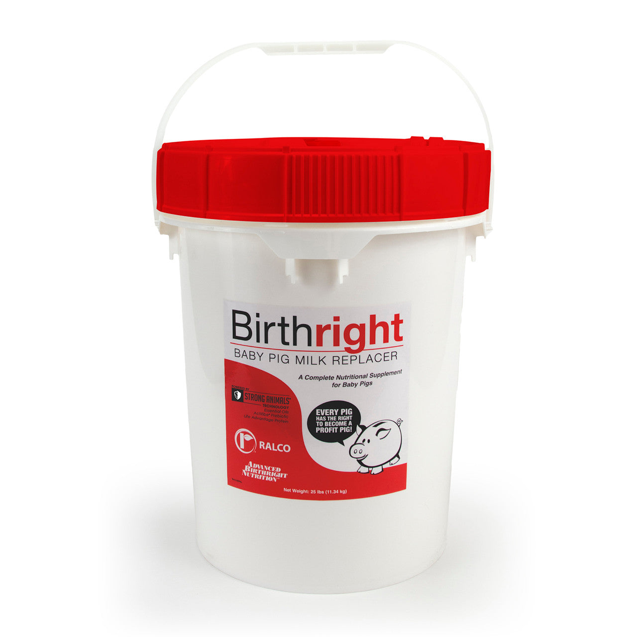 Birthright Milk Replacer 25# Pail