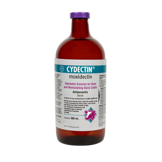 Cydectin Injectable Dewormer - 500mL