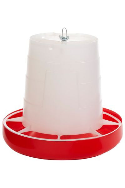 Plastic Hanging Poultry Feeder - 22lb
