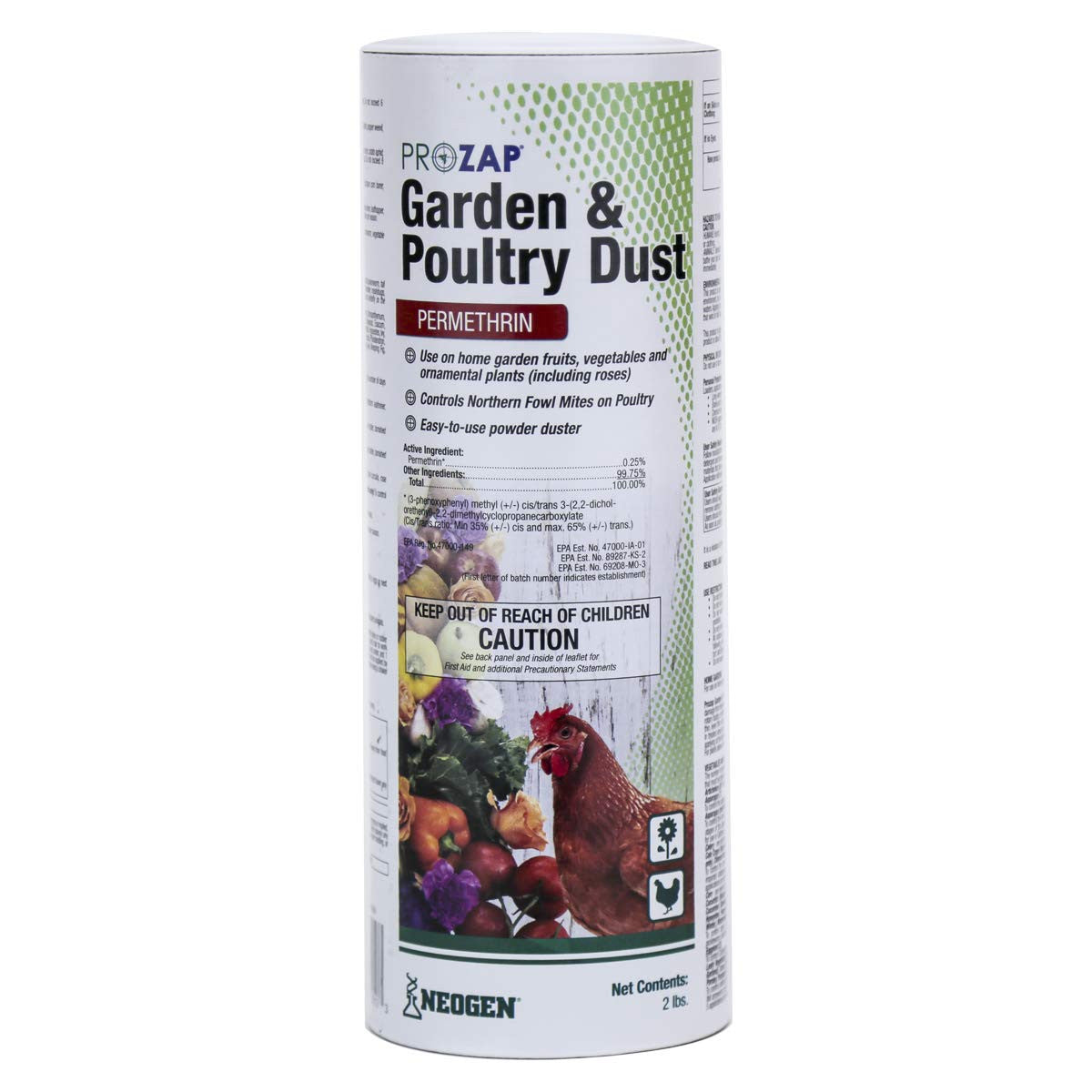 Prozap Garden & Poultry Dust 2#