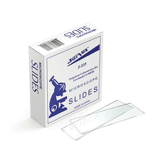 Jorvet Glass Microscope Slides 72ct. Box