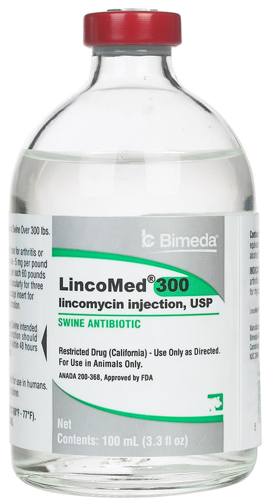 Lincomycin 300 - 100mL -  Prescription Required