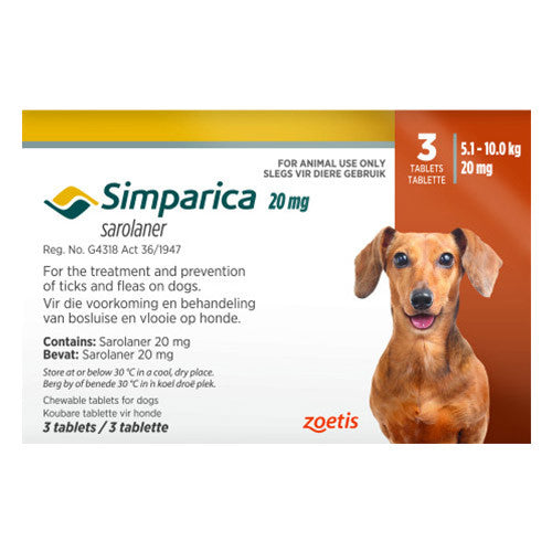 Flea and tick medicine shops simparica