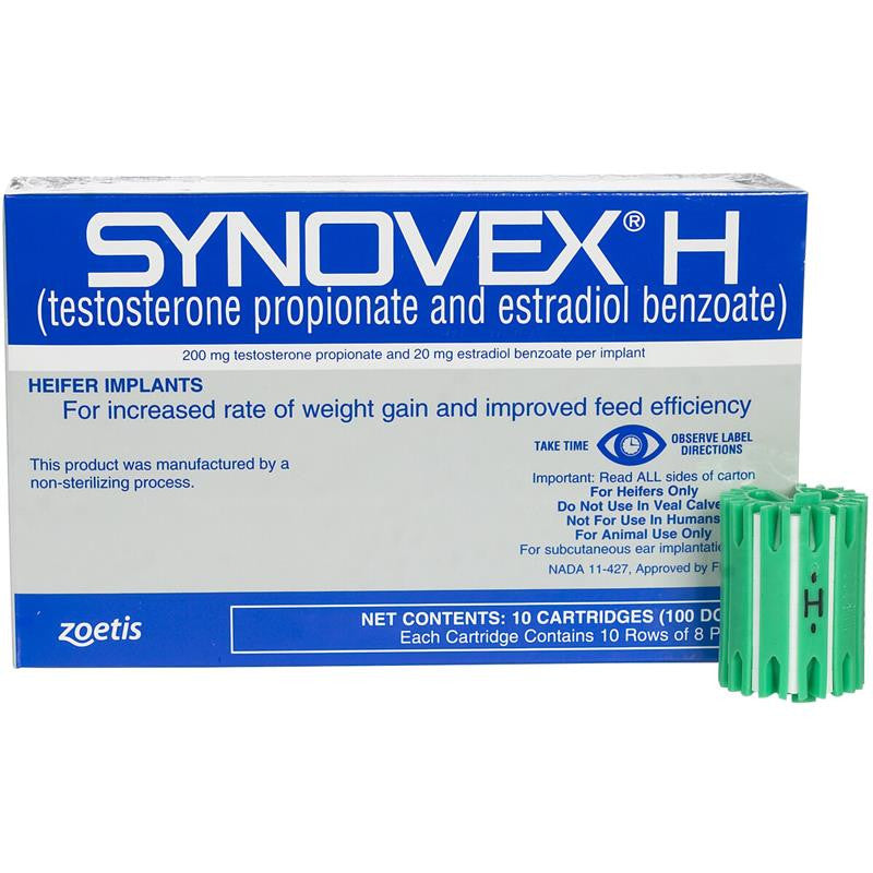 Synovex H Heifer Implant (10 dose clip)