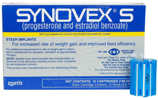 Synovex S Steer Implant (10 dose clip)