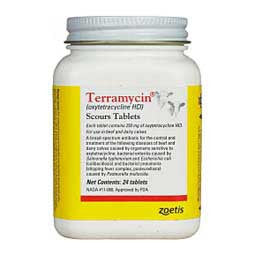 Terramycin Scours Tablets - RX Required