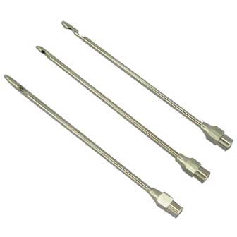 Metal Udder Infusion Cannulas - 3 pack
