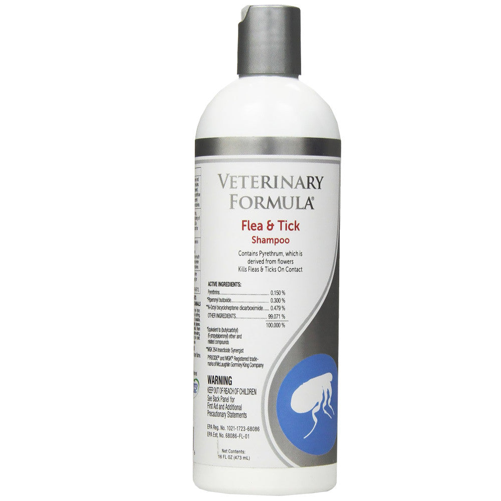 Veterinary Formula Flea & Tick Shampoo 16oz.