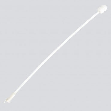 White Foam Tip Artificial Insemination Catheter with Handle and Plug
