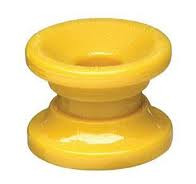 Zareba Yellow Donut Corner Insulator - ICDY-Z - 10ct.