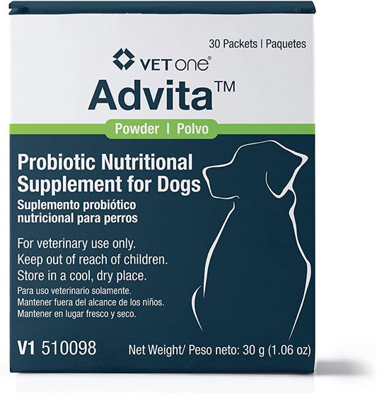 Advita Powder Probiotic Nutritional Supplement for Dogs 30ct