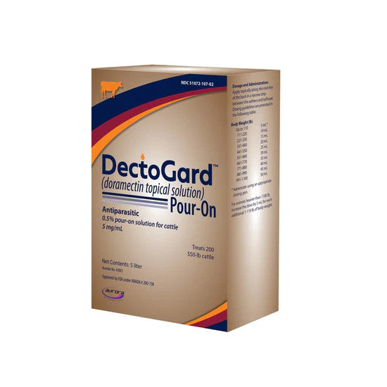 DectoGard Pour-On 5L - 2 Pack