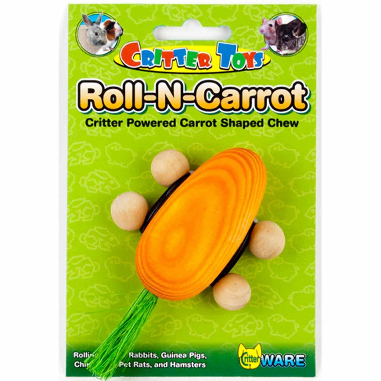 Critter Toys Roll - N - Carrot