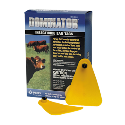 Dominator Insecticide Ear Tags 20ct