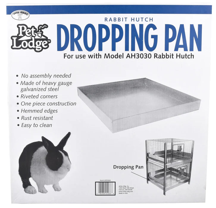 Pet Lodge Rabbit Hutch Dropping Pan