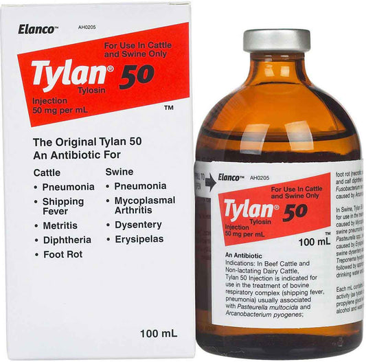 Tylan 50 - 100mL - Prescription Required