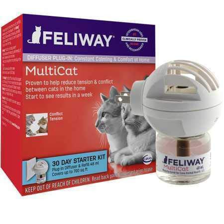 Feliway Multi-Cat Diffuser Starter Kit