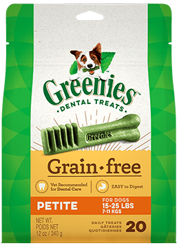 Greenies Petite Grain Free 12oz