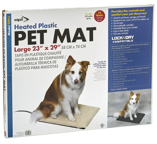 Heated Plastic Pet Mat
