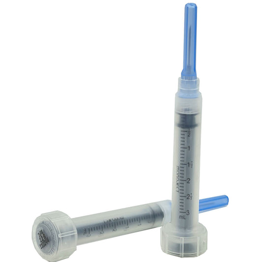 Monoject 3cc Syringe with Needle - 100ct