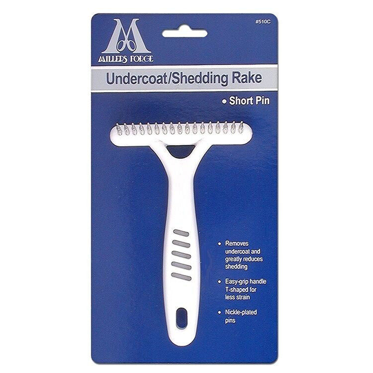 Millers Forge Undercoat/Shedding Rake – JRG Livestock & Pet Supply