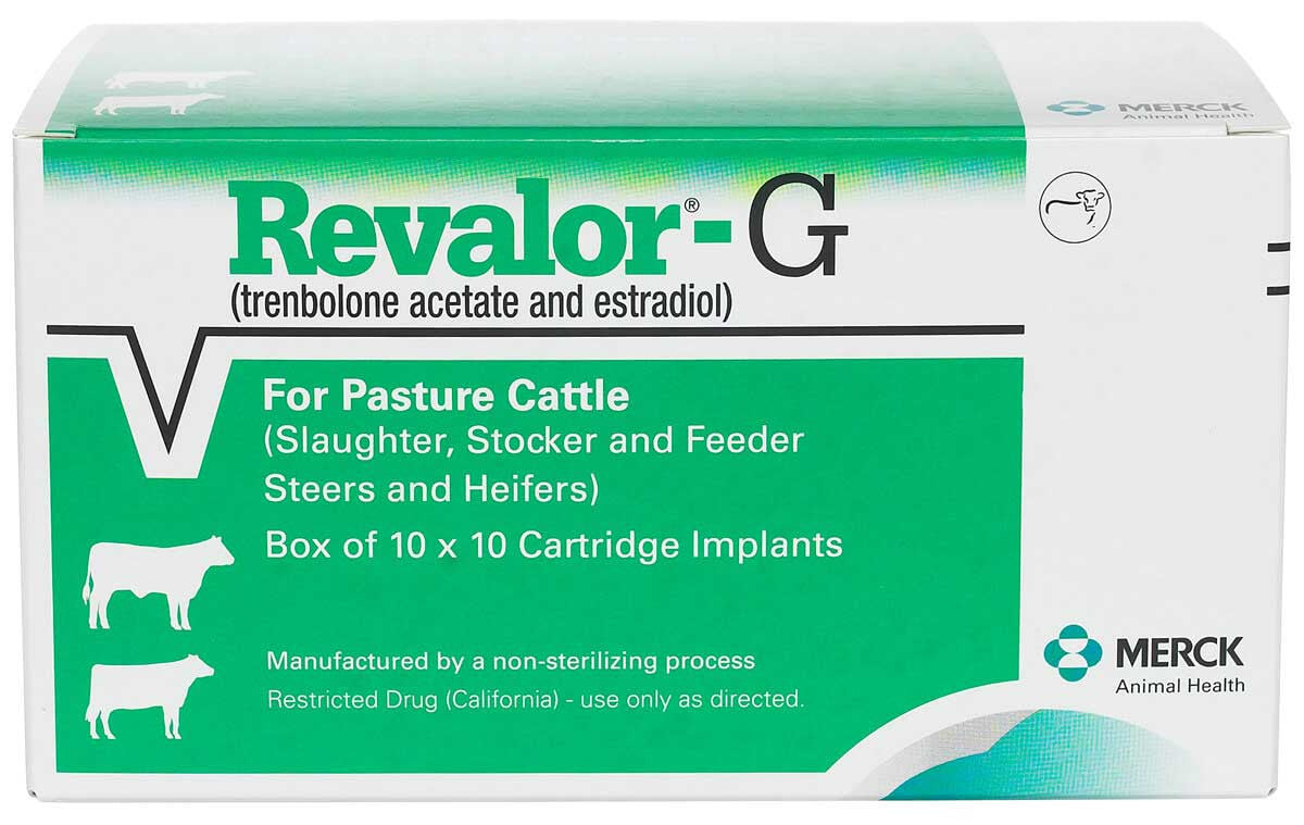 Revalor-G Implant for Pasture Cattle (10 dose clip)