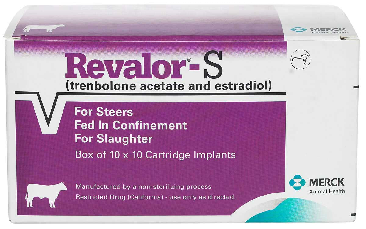 Revalor S Implant for Steers (10 dose clip)