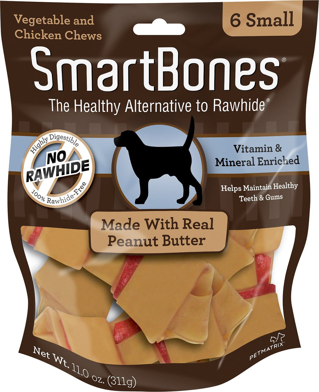 Peanut Butter SmartBone Small 6ct. Package
