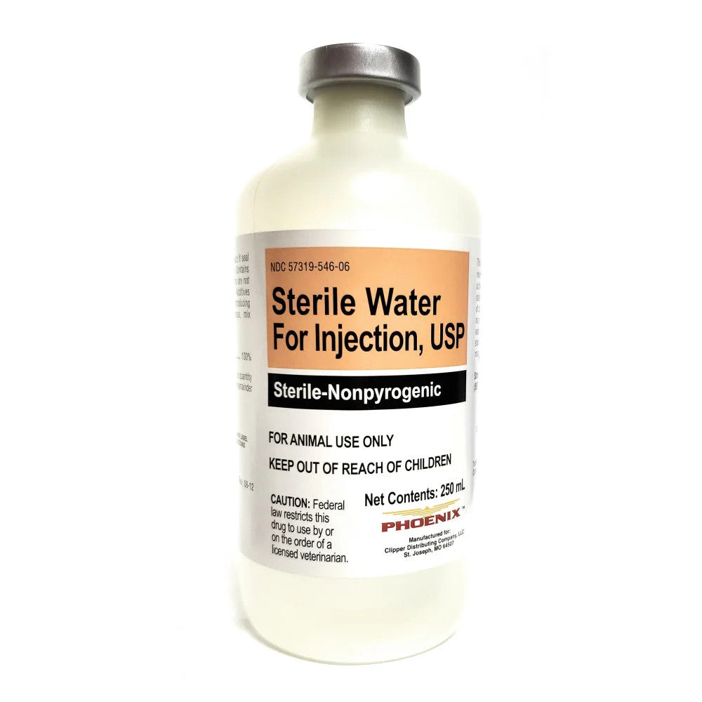 Sterile Water - Prescription Required