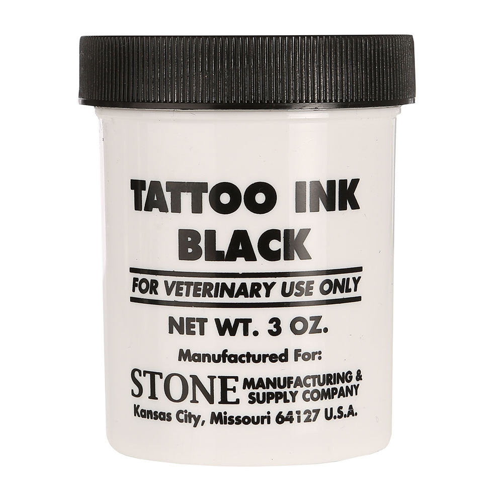 Stone Tattoo Ink Paste Black 3oz. Jar