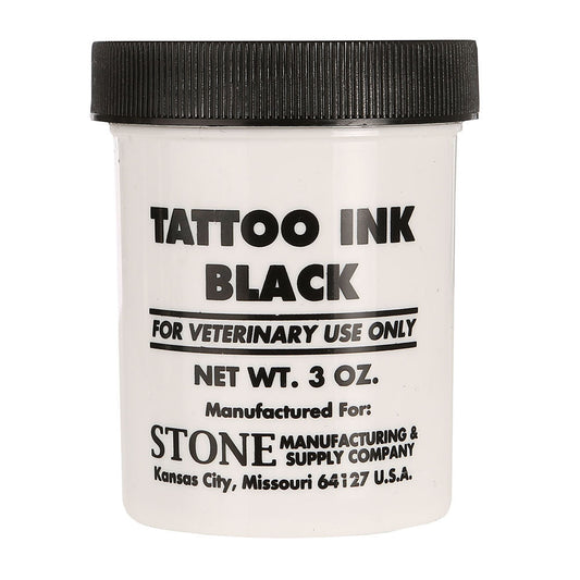 Stone Tattoo Ink Paste Black 3oz. Jar