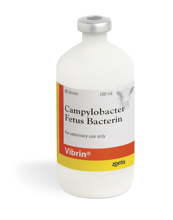 Vibrin Campylobacter Fetus Bacterin Cattle Vaccine 50 Dose